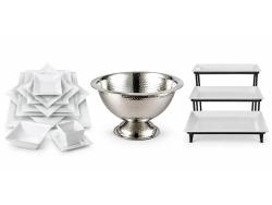 China Platters, Bowls, and Stands