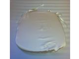 Satin Ivory Chair Pad