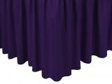 Purple Table Skirt
