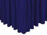 Royal Blue Table Skirt