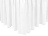 White Table Skirt