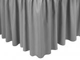 Grey Table Skirt