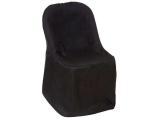 Black Folding Chair Cover