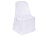 White Folding Chair Cover