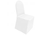 White Hotel Chair Cover