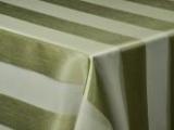 Satin Sage Sheer Stripe