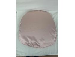 Satin Matte Blush Chair Pad