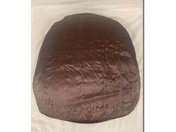 Satin Brown Chair Pad