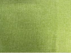 Faux Burlap Apple Green