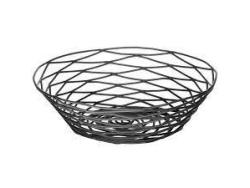 Black Wire Bread Basket