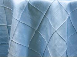 Pintuck Light Blue 