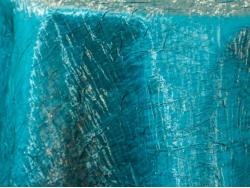 Iridescent Crush Gold Turquoise 