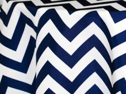 Chevron Navy Runner