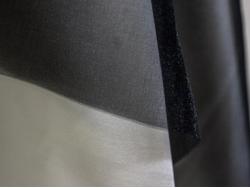 Organza Sheer Black Runner