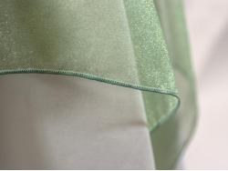 Organza Sheer Sage Runner