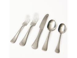 Flatware <br /> Hammered Stainless Collection